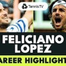 세계랭킹 12위 올랐던 41살 펠리치아노 로페즈(Feliciano Lopez) 은퇴 이미지