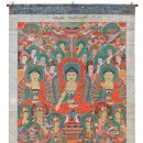 용흥사 삼불회 괘불탱 이미지