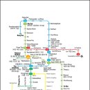 방콕지도-방콕BTS 및 MRT 한글노선도/방콕지상철/방콕지하철 한글노선도 이미지