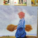 색연필 그림그리기 이미지