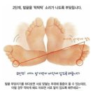 '발끝' 부딪히기 운동 이미지