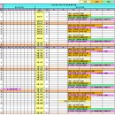 24년8월 연습실 예약현황입니다.(댓글로 요청해주세요~ 일단위 수정 반영합니다) 이미지