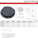 방수잠금주철맨홀 종류 규격 및 용도 친환경건축토목자재 주문생산 납품문의 시공사례 이미지