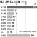 2012년 18대 대선 여론조사 박근혜 61% 손학규 27%, 이미지