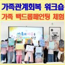 파주시 치매안심센터 | 가족체험프로그램 추천 | 문산도서관 가족관계회복 워크숍 백드롭페인팅