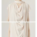 탱커스 | 탱커스. 포인트 드레이프 블라우스(TW2BL038L0). 무신사티셔츠. 하객룩. 내돈내산후기
