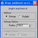 VRay ambient occlusion 이미지