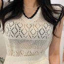 펀칭투피스 세트 레이스 여성 아일렛 여름코디