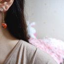 프리저브드플라워귀걸이 : 예뜰공방, 하바리움귀걸이 독특해요.