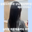 댕냥이살롱 | 강남역미용실 ‘살롱드라피네 강남역사거리점’ 혜수 디자이너 슬릭펌 아윤채클리닉 솔직후기