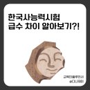 한국사지도강사 | 한국사능력시험 심화, 3급부터 1급까지 차이가 이렇게 큽니다