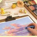 자연을 담은 오일파스텔 이미지