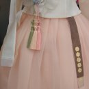 주홍한복 이미지