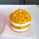 앳등사이로425cafe | 서오릉 대형카페 <프레베리> 선물하기 좋은 생과일 망고케이크 맛집 재방문 후기