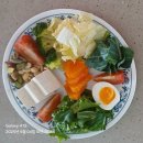 산과야와 함께 (밀가루 no. 자색마, 100%메밀가루로) 미나리전을... 이미지