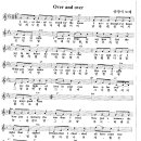 송창식 / Over and over 악보 이미지