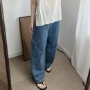 커브드 팬츠 코디 후기 | 장점 단점 164cm 착샷