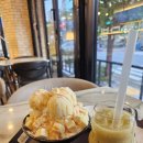 학교앞다방 | [풍암동카페 추천]신상 눈꽃빙수와 과일쥬스가 맛있는곳, 청자다방 풍암2호점 후기