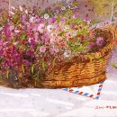 이석보 화가의 사랑스런 들꽃 그림 이미지