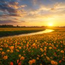 노을 빛에 물든 일상으로의 초대 | 꽃과 음악이 어우러진 축제, 가을빛 물든 장성 황룡강의 초대