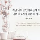 욥에게 재난을 주는 어리석은 위로자들(욥16:1-17:16) 이미지