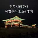 야간시티투어(토요일) | 아이와 경주 야간투어(Lite) 시티투어버스 후기/ 코스·소요시간·장단점 정리