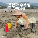변산해수욕장 | 전북 부안 변산해수욕장 맛조개 잡기 방문 후기