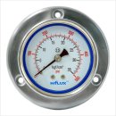 신품 압력게이지 Pressure Gauge - HI60J4c-35 판넬취부형 - 고압밸브 배관자재 전문 하이플럭스 이미지