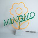 데스크리움] 네온 크리트 아이디어스 구매후기_MINGMO+큰꽃
