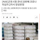 [속보]군포시청 관내 33번째 코로나 의심자 2차서 양성판정 이미지