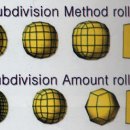 4. 3D 기초상식:SUBDIVISION에 관해 이미지