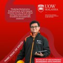 Studying Mechatronics Engineering at UOW Malaysia 이미지