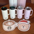 달콤하니 | 스타벅스 텀블러 키링 세트 미니 핑크 화이트 실물 구입 방법