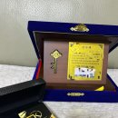부모님 퇴직 선물 추천 - 부모님 퇴직 감사패, 순금열쇠 상패 후기(금액, 주문방법, 비교사항)