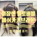 카키브라운 - 양산시 금오10길 5-25 | 미쟝센 헬로버블 7k 애쉬카키브라운 염색 내돈내산 후기