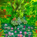 모네의 정원 이미지