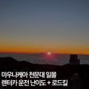 백두산렌트카 | 하와이 빅아일랜드 마우나케아 천문대 일몰 렌트카 운전 난이도 로드킬 투어