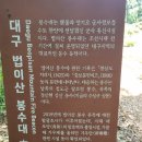 대구 법이산 봉수대 이미지