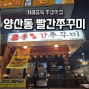 광주 북구 양산동 빨간쭈꾸미 쭈삼2인분. 날치알 주먹밥 솔직후기