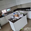이진사포차 | 경남 구산동 이진캐스빌 주방상판연마 uv코팅