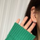 블루밍랩 | [도로시] 블루밍 컬러 랩 다이아몬드 플라워 피어싱/블루 후기