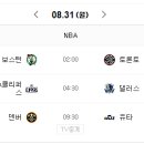 내일 NBA 플레이오프 일정 이미지