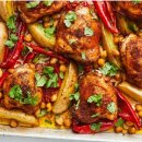 Chicken and Chickpea Tray Bake (치킨 앤 칙피 트레이 베이크) 이미지