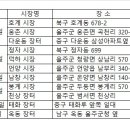 울산 장날표 이미지