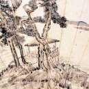 이인상(李麟祥), 남간추일(南澗秋日) 종이에 담채, 24.6×63cm, 국립중앙박물관 이미지