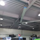 에어솔루션즈대형 실링팬 [HVLS FAN] Aire Fan -PMSM 5.5M(18ft) 설치 후기 - (주) DI TECH