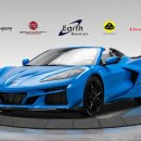 2023 Chevrolet Corvette Z06 Convertible 3LZ 405mi Rapid Blue 이미지