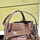 브라운버즈 | 내돈내산 F/W가방 캉골 Kangol 루나 레더 버켓백 Ⅱ 3990 브라운 크로스백 슬링백 후기.저렴이 버킷백 추천