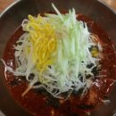 비빔국수면 이미지