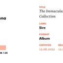 이메큘레잇 콜렉션 영국 음반협회에서 13 플래티넘 공식 판매 인증 이미지